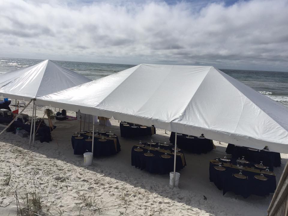 Tent Frame Overhead